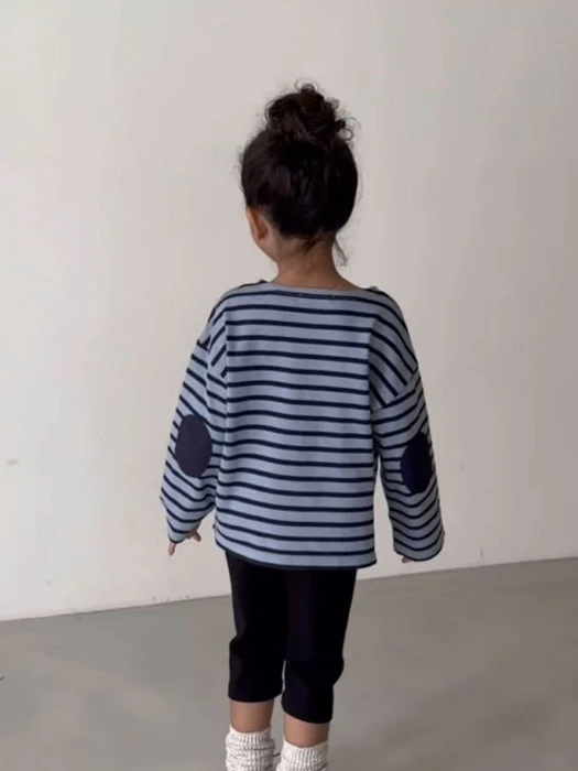 Fall Striped Patch Tee Fall Striped Patch Tee by Soye for Child - catalog view