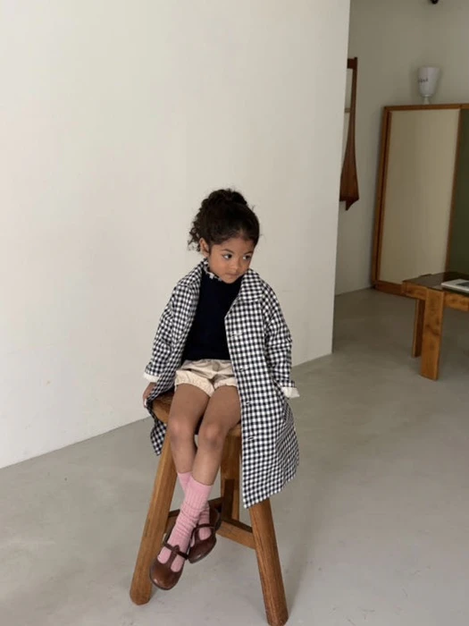 Alto Check Coat Alto Check Coat by Soye for Child - catalog view