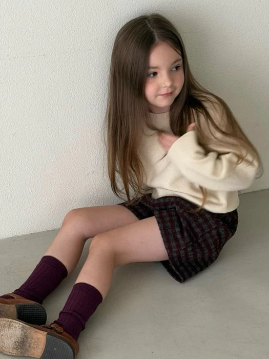 Momo Half Pants Check Pants Momo Half Pants Check Pants by Soye for Child - catalog view