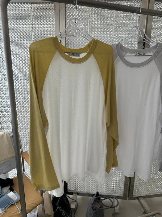Raglan Colorblock Raglan Tee Raglan Colorblock Raglan Tee by Dress U for Women - catalog view