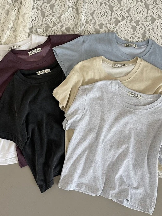 Milky Pigment Tee by Dress U for Women - catalog view