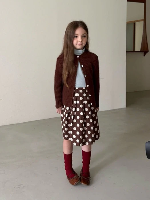 Ribbed Cardigan Ribbed Cardigan by Soye for Child - catalog view