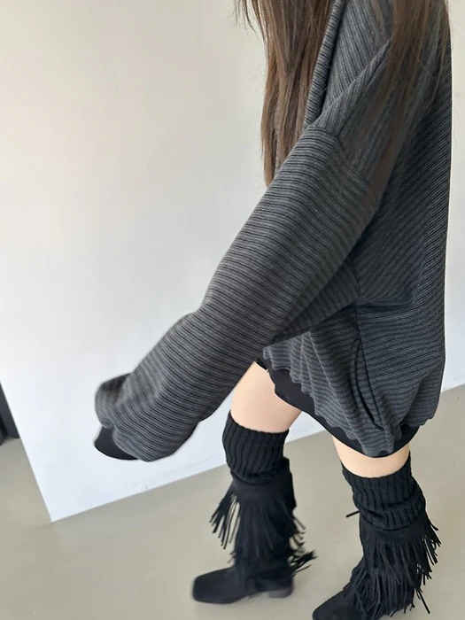 Striped Sweet Sweatshirt Striped Sweet Sweatshirt by Dress U for Women - catalog view