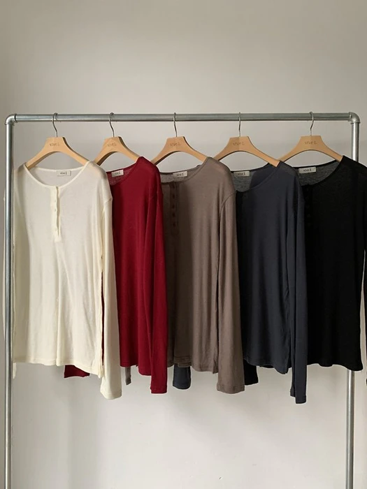 Leel Button Tee by Vive L for Women - catalog view