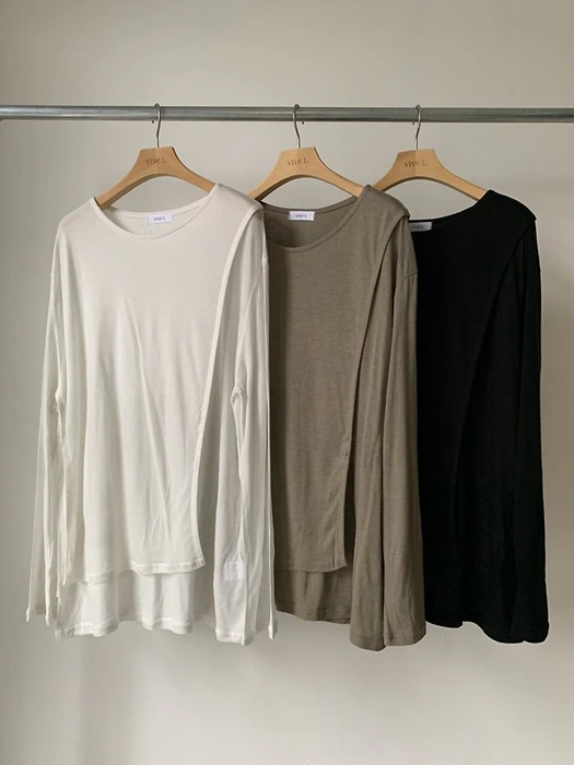Dia Wrap Tee Dia Wrap Tee by Vive L for Women - catalog view