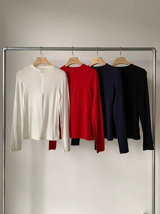 Rin Zipper Tee by Vive L for Women - catalog view