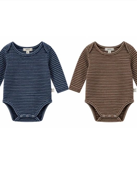 Bebe Striped Bodysuit Bebe Striped Bodysuit by Soye for Baby - catalog view