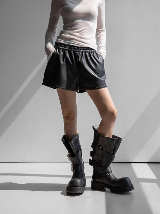 Faux Leather Shorts by Paper Moon for Women - catalog view