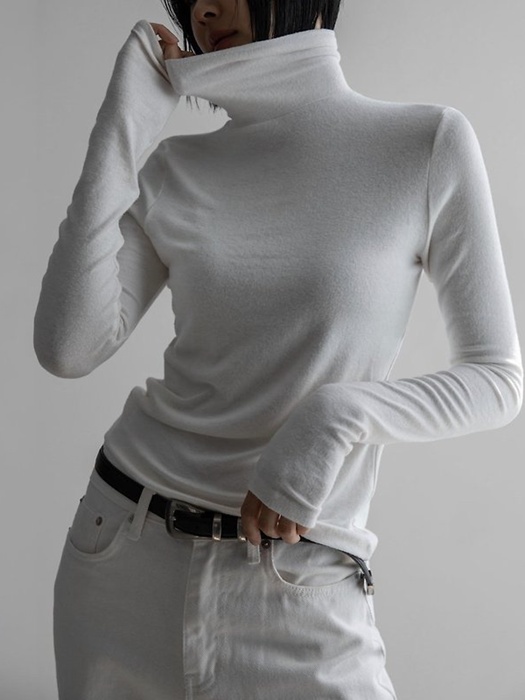 Soft Warm Texture Classic Turtleneck T by Paper Moon for Women - catalog view
