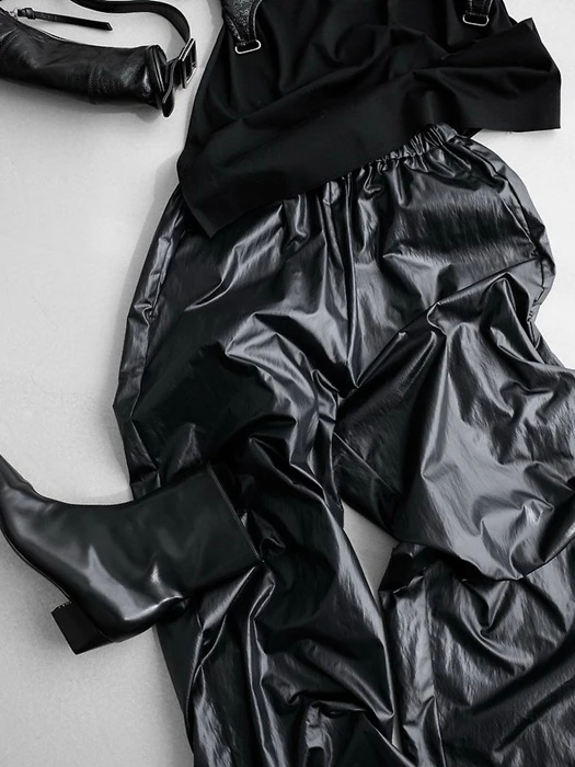 Essential Coated Banding Pants by Paper Moon for Women - catalog view