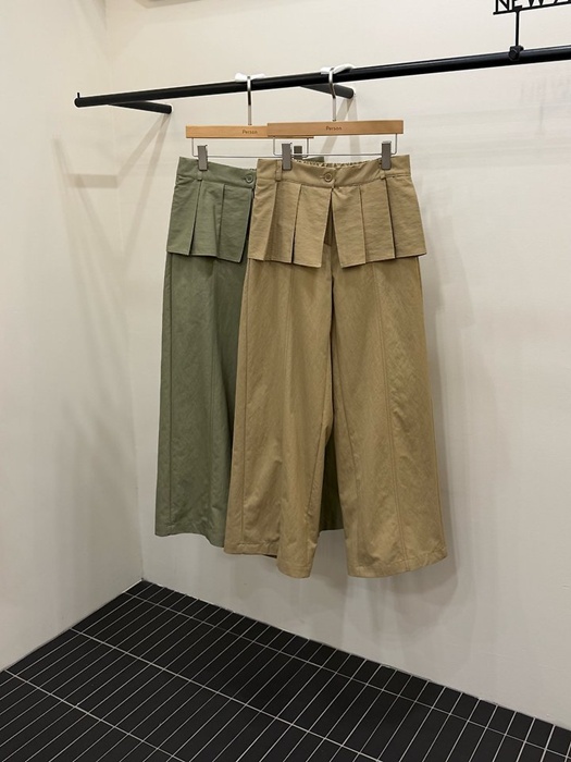 Pleated Wrap Pants Pleated Wrap Pants by Person for Women - catalog view