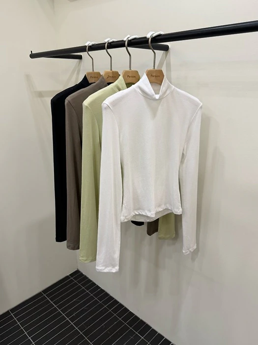 Delma Back Turtleneck Tee Delma Back Turtleneck Tee by Person for Women - catalog view