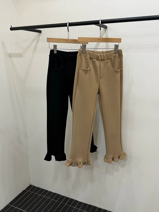 Frill 3/4 Length Leggings Pants Frill 3/4 Length Leggings Pants by Person for Women - catalog view