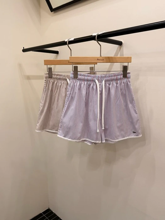 Two-Tone Striped Pants by Person for Women - catalog view