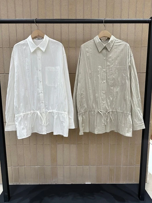 Crease String Blouse Crease String Blouse by Foset for Women - catalog view