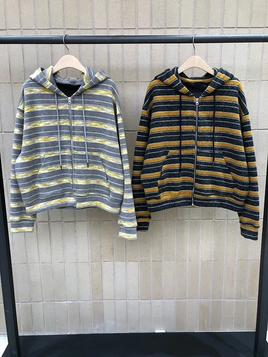 Hooded Knit Zip-Up Hooded Knit Zip-Up by Foset for Women - catalog view