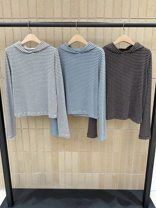 Latte Hooded Tee Latte Hooded Tee by Foset for Women - catalog view