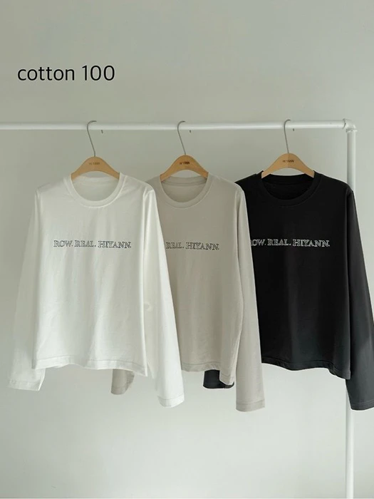 Row Long Sleeve Tee Row Long Sleeve Tee by Hiyann for Women - catalog view