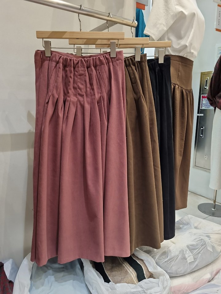Shade Pin Tuck Pleated Skirt by Allu for Women - view 2