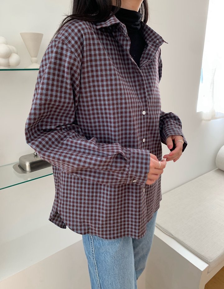 Logan Check Shirt by Allu for Women - view 4