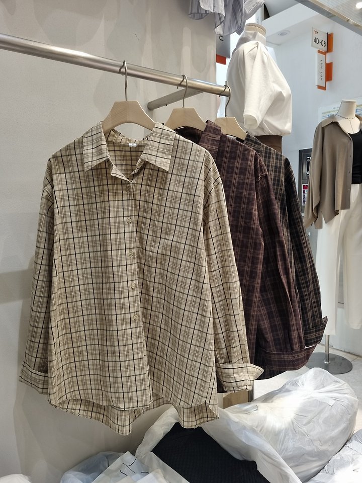 Wood Check Shirt by Allu for Women - view 4