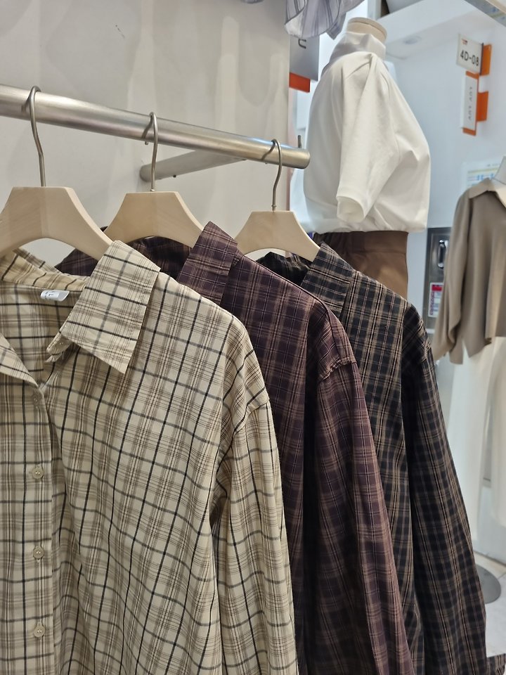 Wood Check Shirt by Allu for Women - view 5