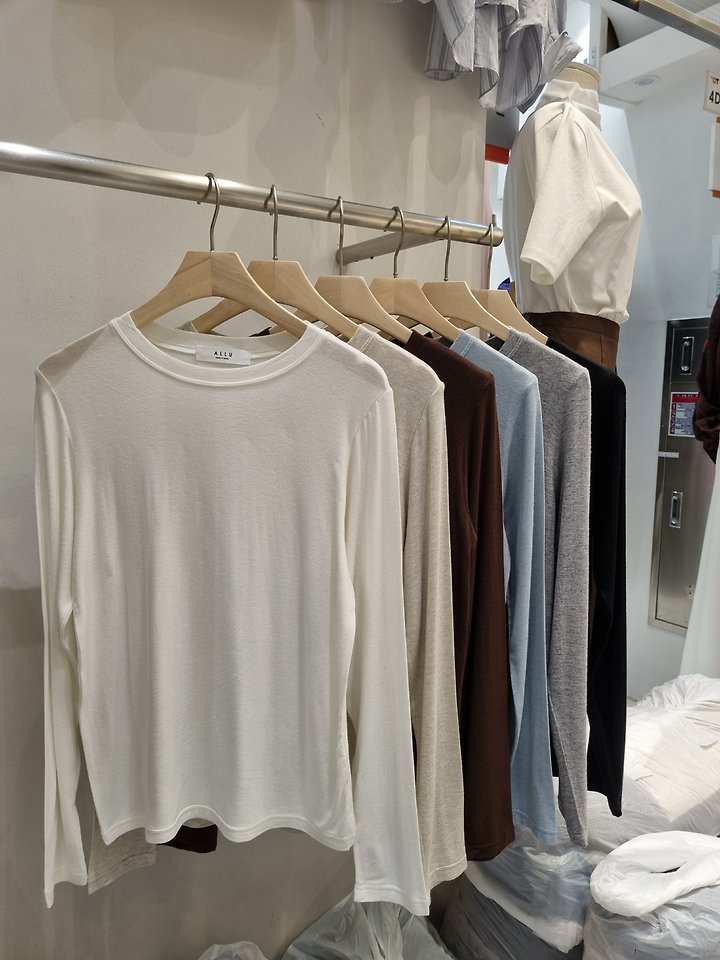Wool Round Neck Tee by Allu for Women - view 7
