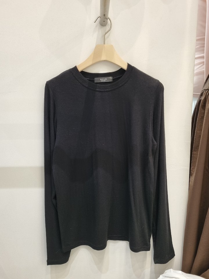 Wool Round Neck Tee by Allu for Women - view 9
