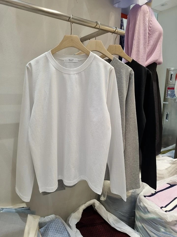 All Day Silket Long Sleeve Tee by Allu for Women - view 4