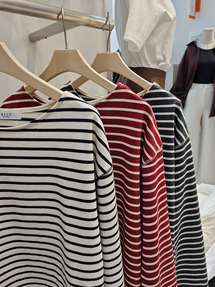 Saint Striped Tee by Allu for Women - view 4
