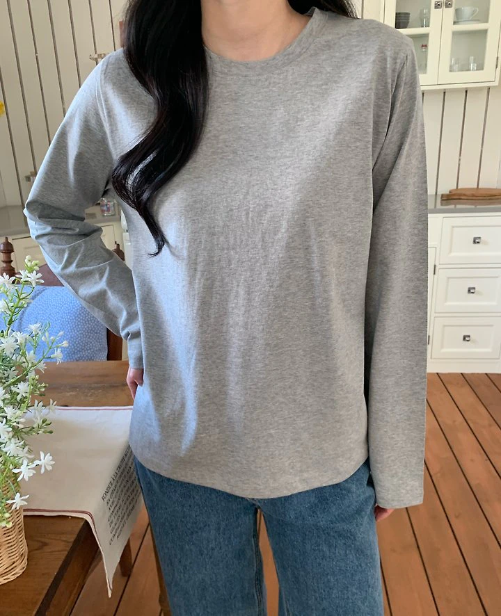 All Day Silket Long Sleeve Tee by Allu for Women - view 2