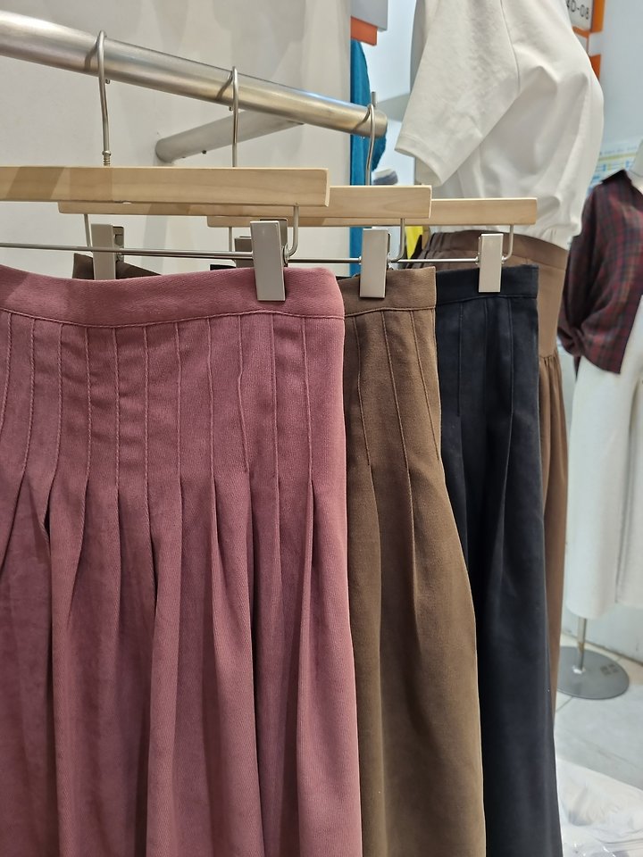 Shade Pin Tuck Pleated Skirt by Allu for Women - view 1
