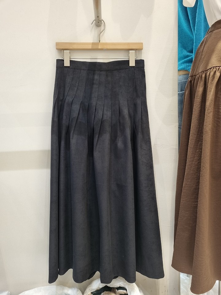 Shade Pin Tuck Pleated Skirt by Allu for Women - view 3