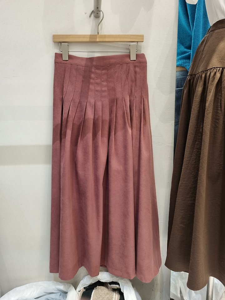 Shade Pin Tuck Pleated Skirt by Allu for Women - view 5