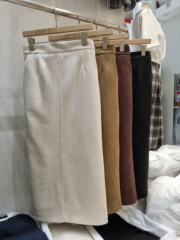 Suede Stretch Skirt by Allu for Women - view 12