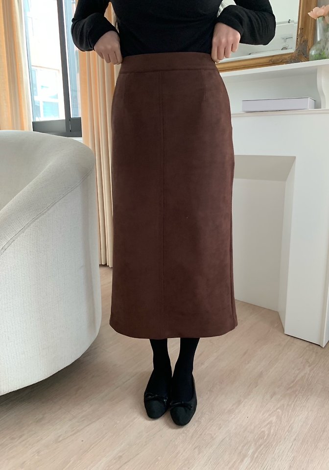 Suede Stretch Skirt by Allu for Women - view 6