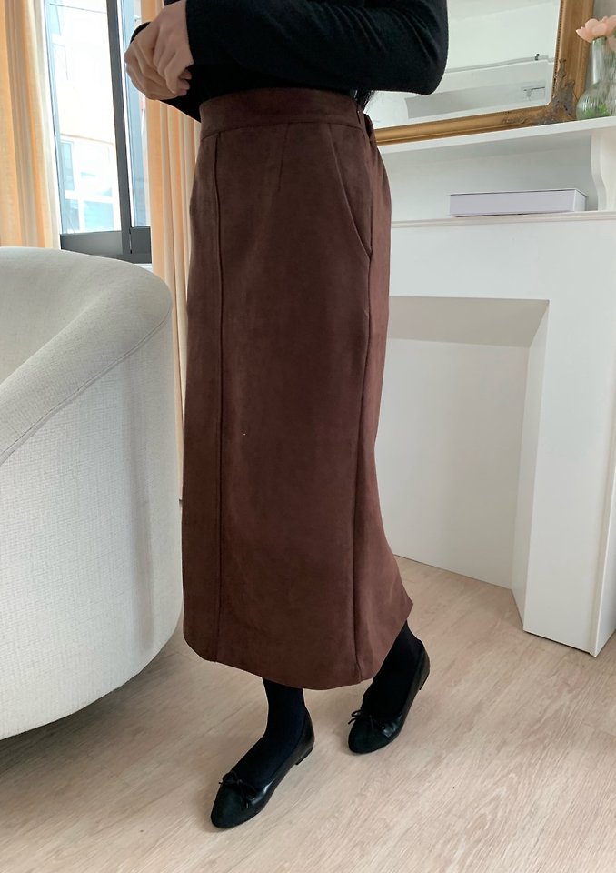 Suede Stretch Skirt by Allu for Women - view 8