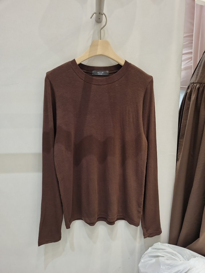 Wool Round Neck Tee by Allu for Women - view 12
