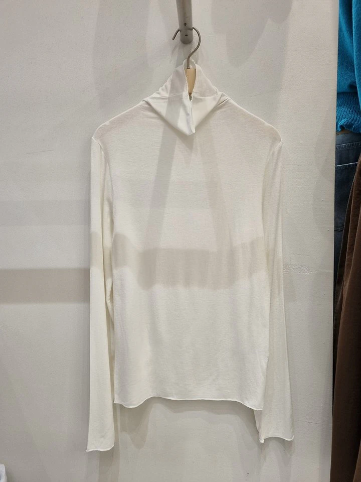 Ruffle Wool Turtleneck Tee by Allu for Women - view 5