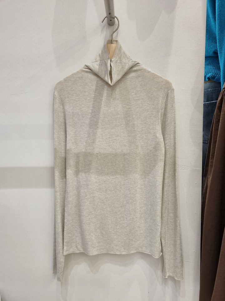 Ruffle Wool Turtleneck Tee by Allu for Women - view 7