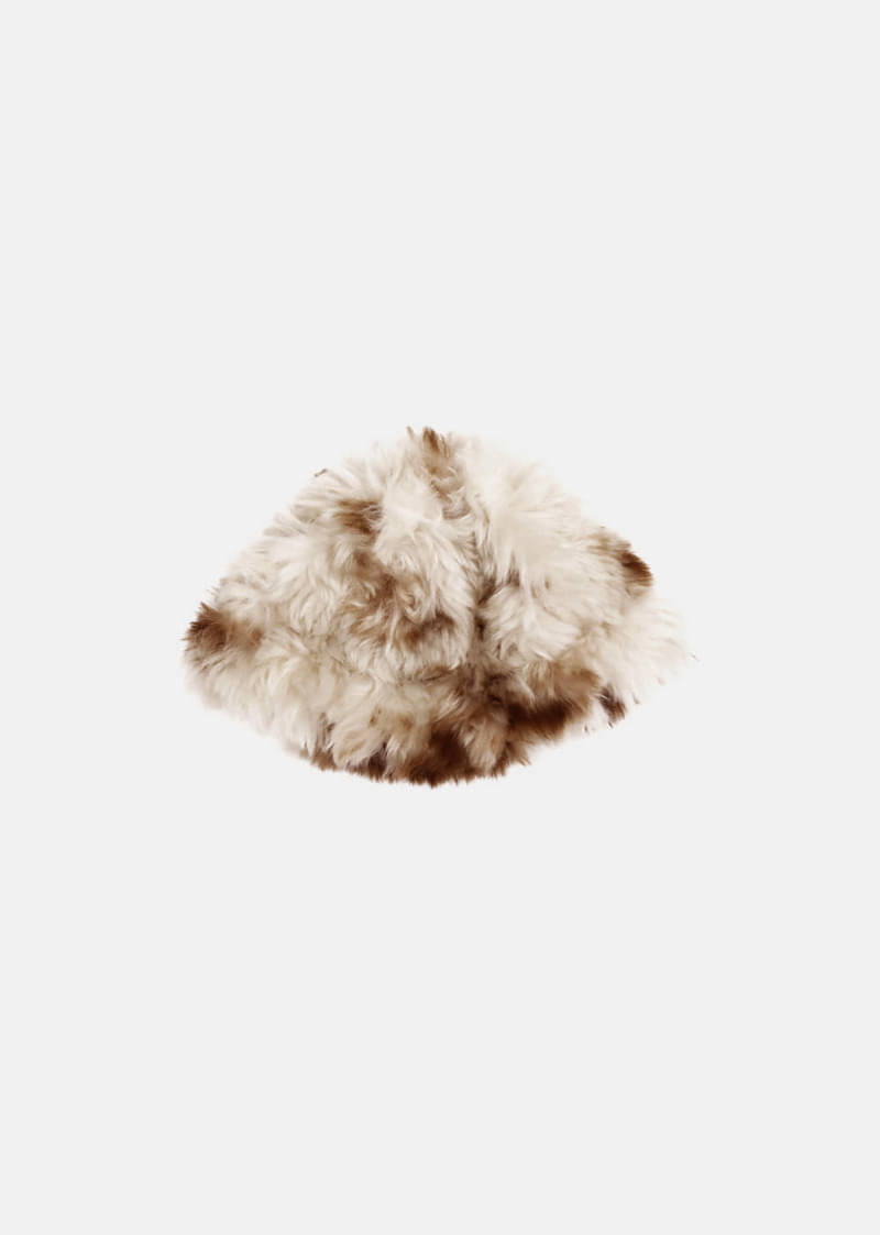 Hairy Fur Beanie by Amber for Child - view 1
