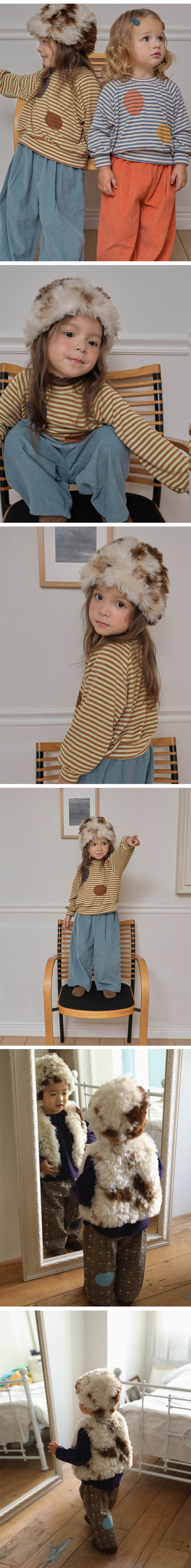 Hairy Fur Beanie by Amber for Child - view 3