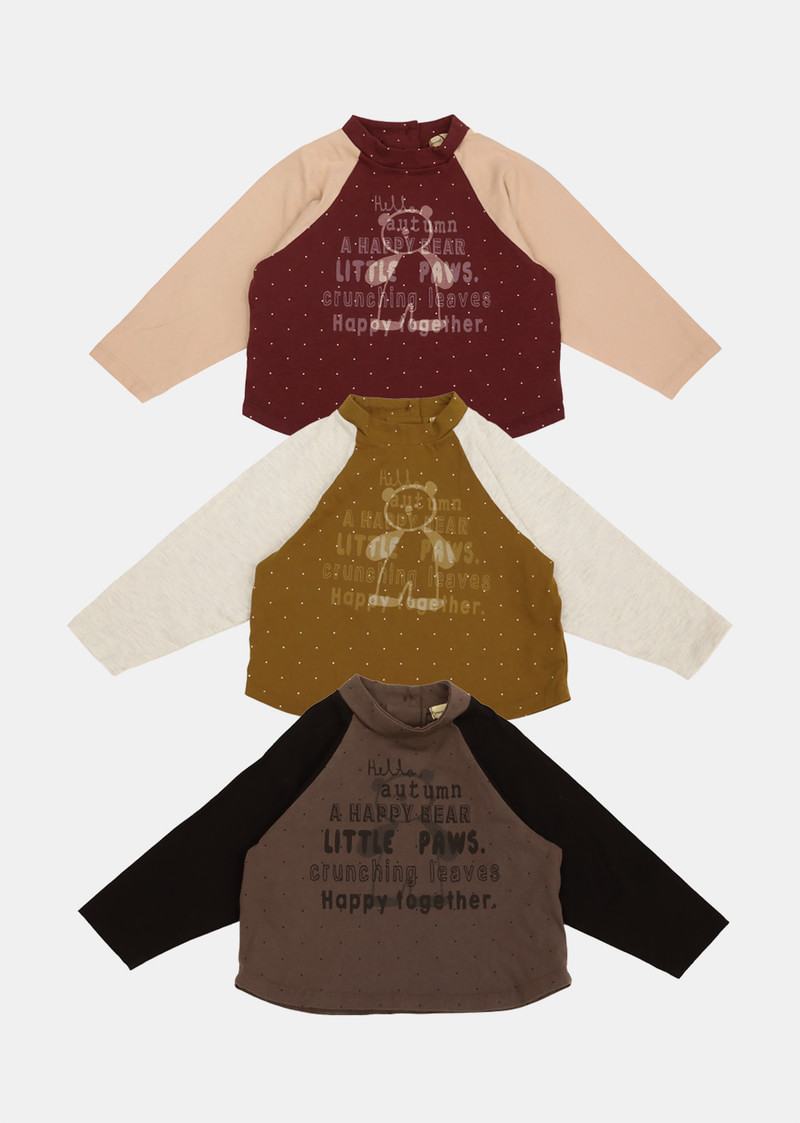 Happy Bear Tee by Amber for Child - view 1