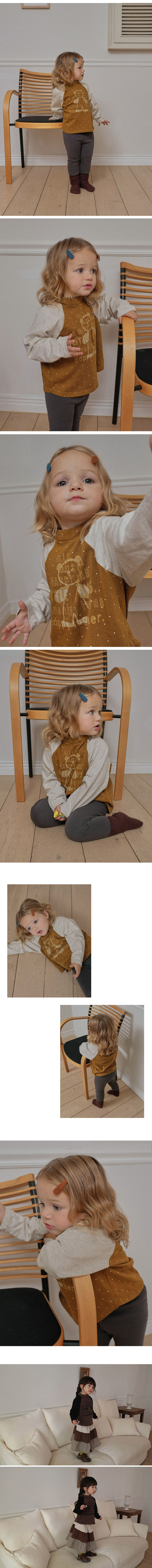Happy Bear Tee by Amber for Child - view 3