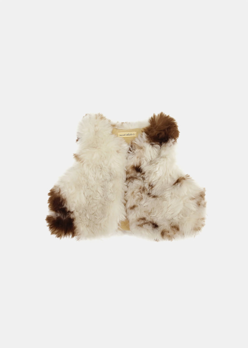 Coton Fur Vest by Amber for Child - view 1