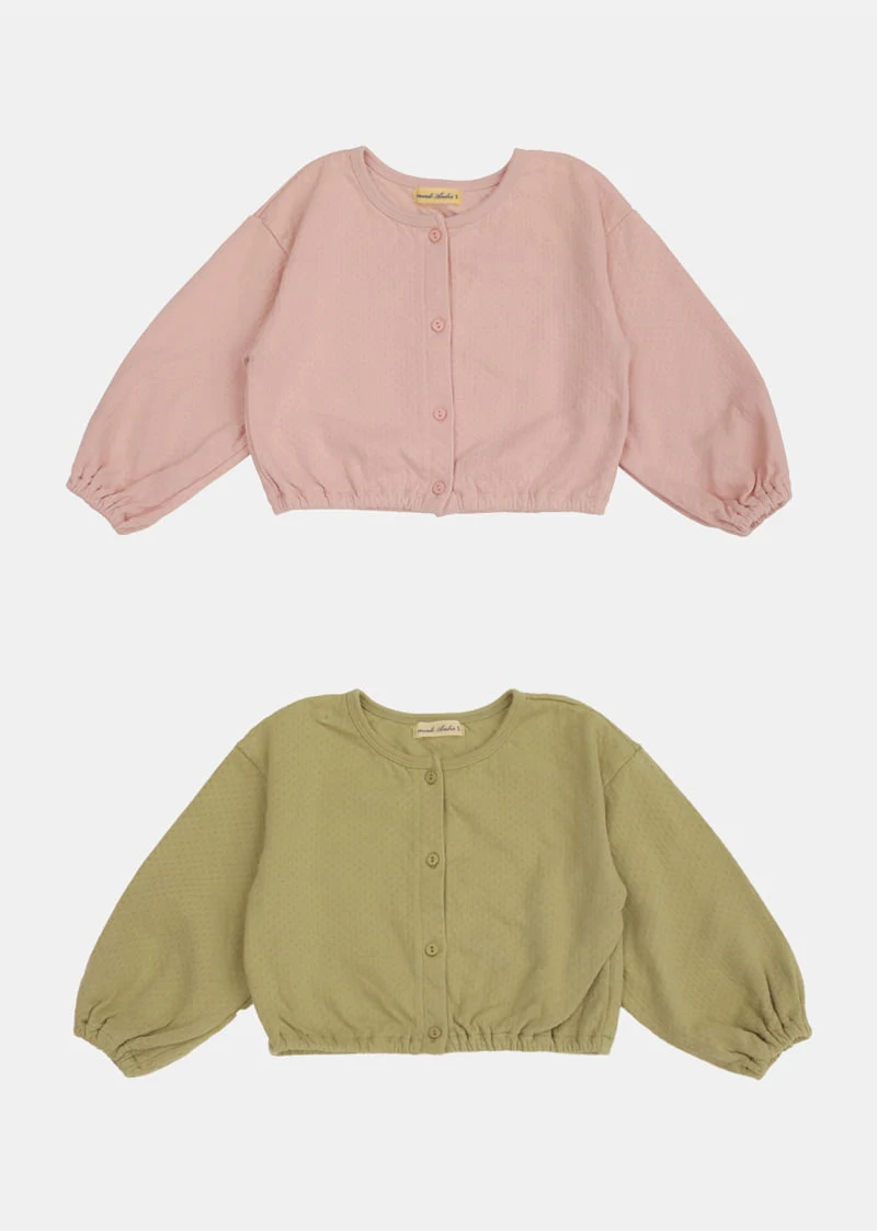 Cottage Banding Cardigan by Amber for Child - view 1