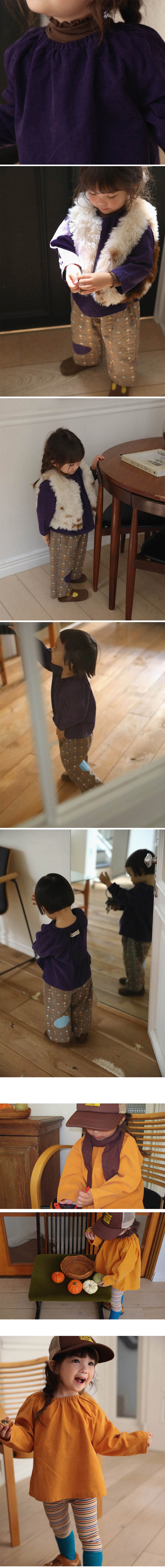 Corduroy Blouse by Amber for Child - view 4