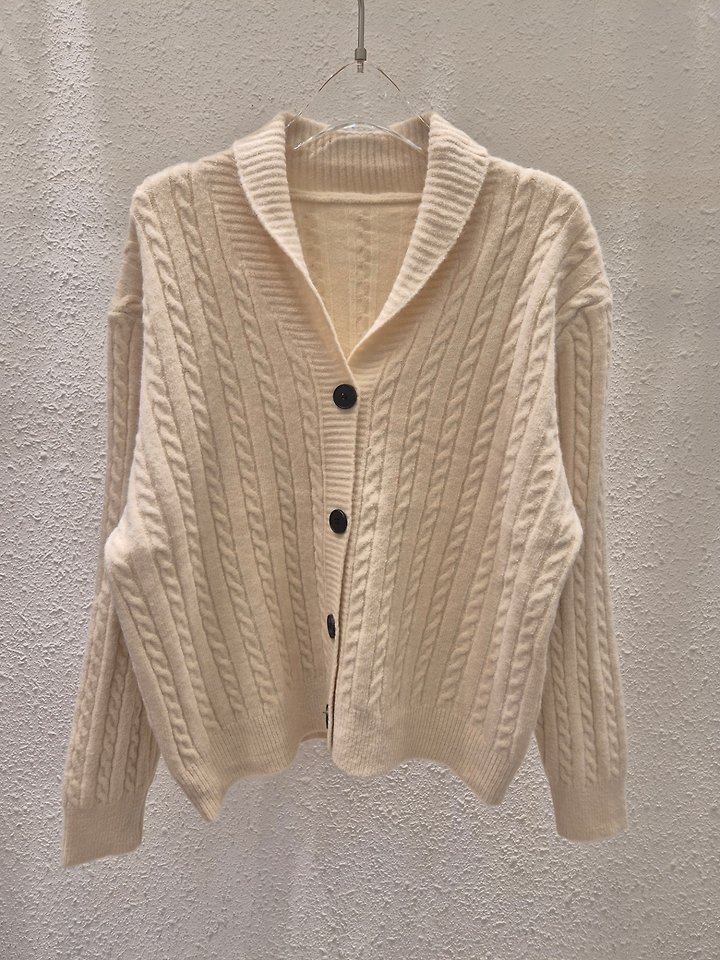 Ribbed Shoulder Cardigan by Another Plan for Women - view 1