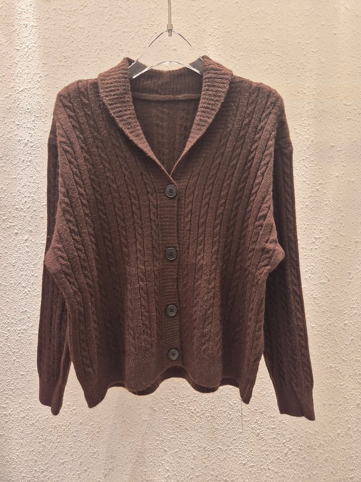 Ribbed Shoulder Cardigan by Another Plan for Women - view 3