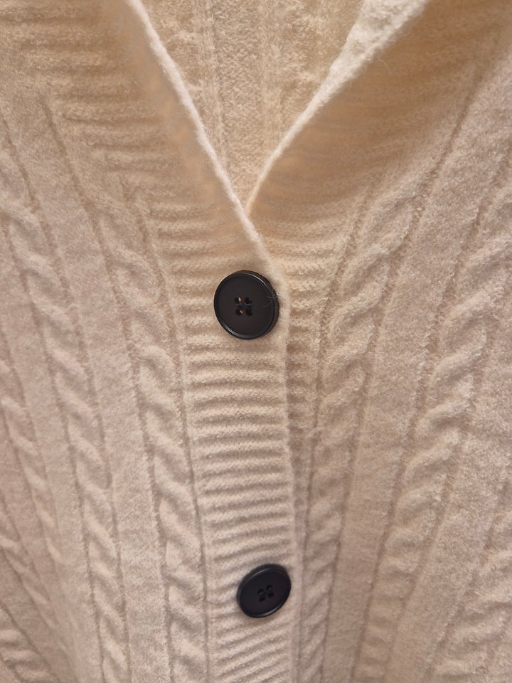 Ribbed Shoulder Cardigan by Another Plan for Women - view 5